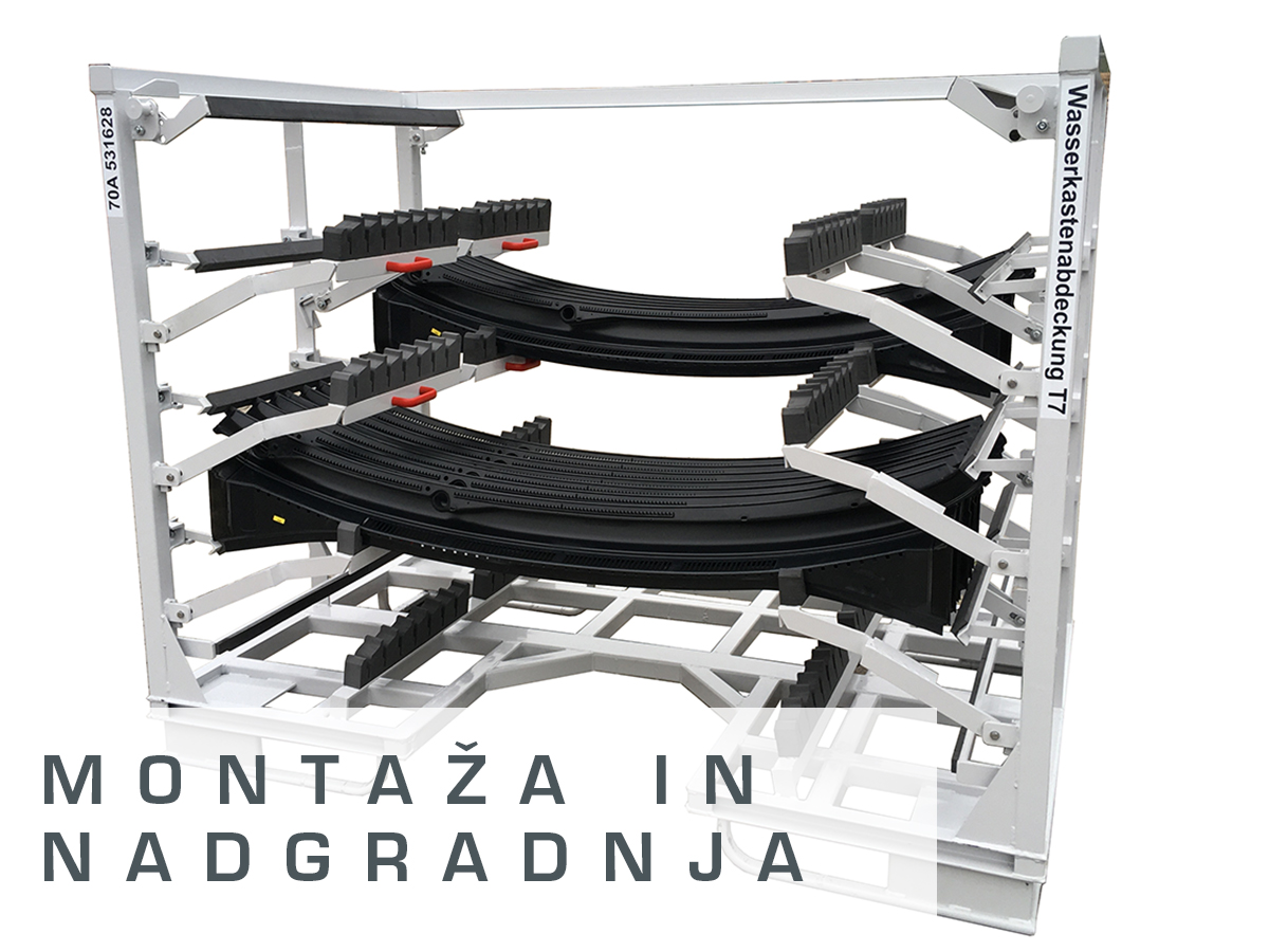 BAKO Metal Craft Solutions - Storitve - Montaza in Nadgradnja